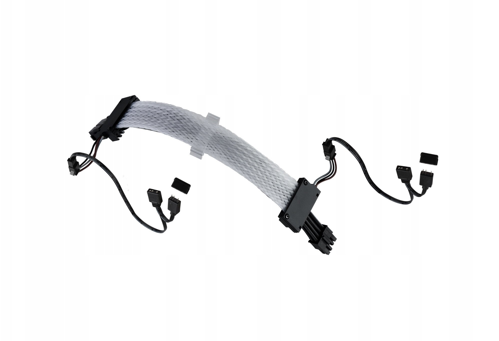 Kabllo zgjatëse RGB Gelid Astra, 8 pin, ndriçim RGB, e zezë