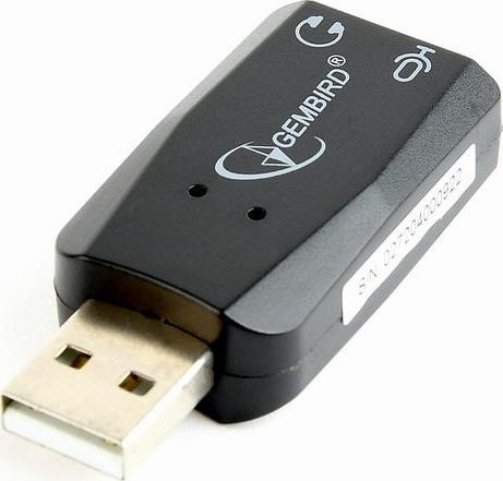 Karta e zërit Gembird Virtus Plus (SC-USB2.0-01) Karta e zërit Gembird Virtus Plus (SC-USB2.0-01)