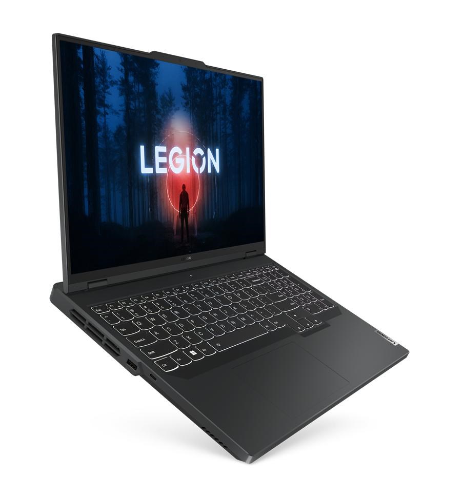 Лаптоп Lenovo Legion Pro 5, 16", AMD Ryzen 7, 16 GB RAM, 512 GB SSD, NVIDIA GeForce RTX 4060