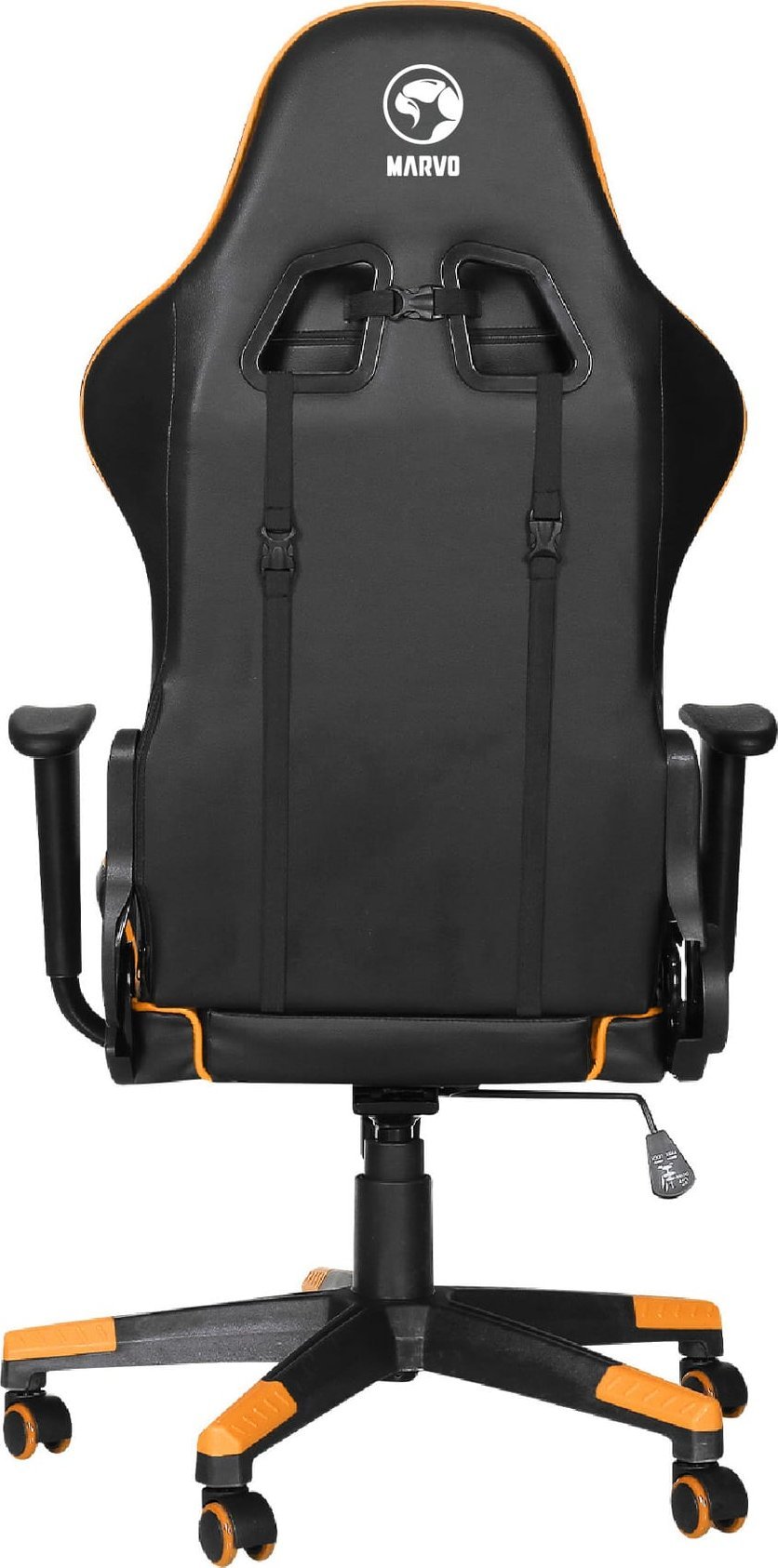 Karrige gaming Marvo CH-106, ergonomike, e portokalltë