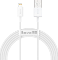 Kabllo BASEUS Superior Series USB-A - Lightning, 2.4A, 2m, e bardhë