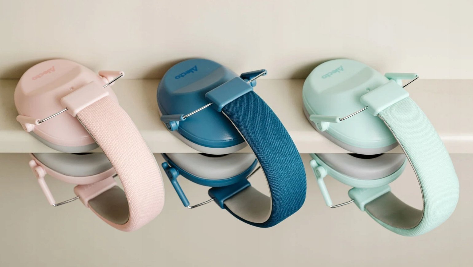 Mbrojtëse dëgjimi Alecto BV73 për fëmijë, e palosshme, blu