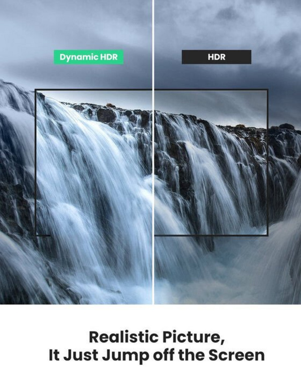 Kabllo UGREEN HDMI (M/M), 2m, e zezë