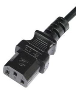 Kabllo rryme Value 19.99.1018, 1.8m, IEC C13, e zezë