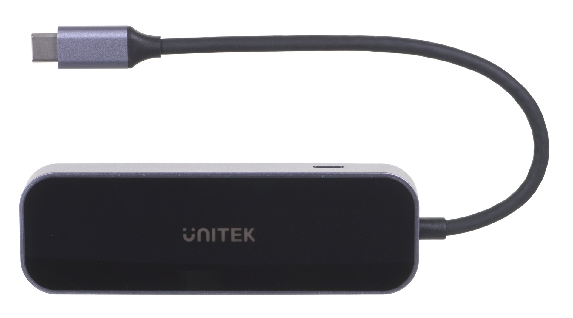 USB Hub Unitek, USB-C, 6 porte, 4K HDMI, PD 100W, i hirtë