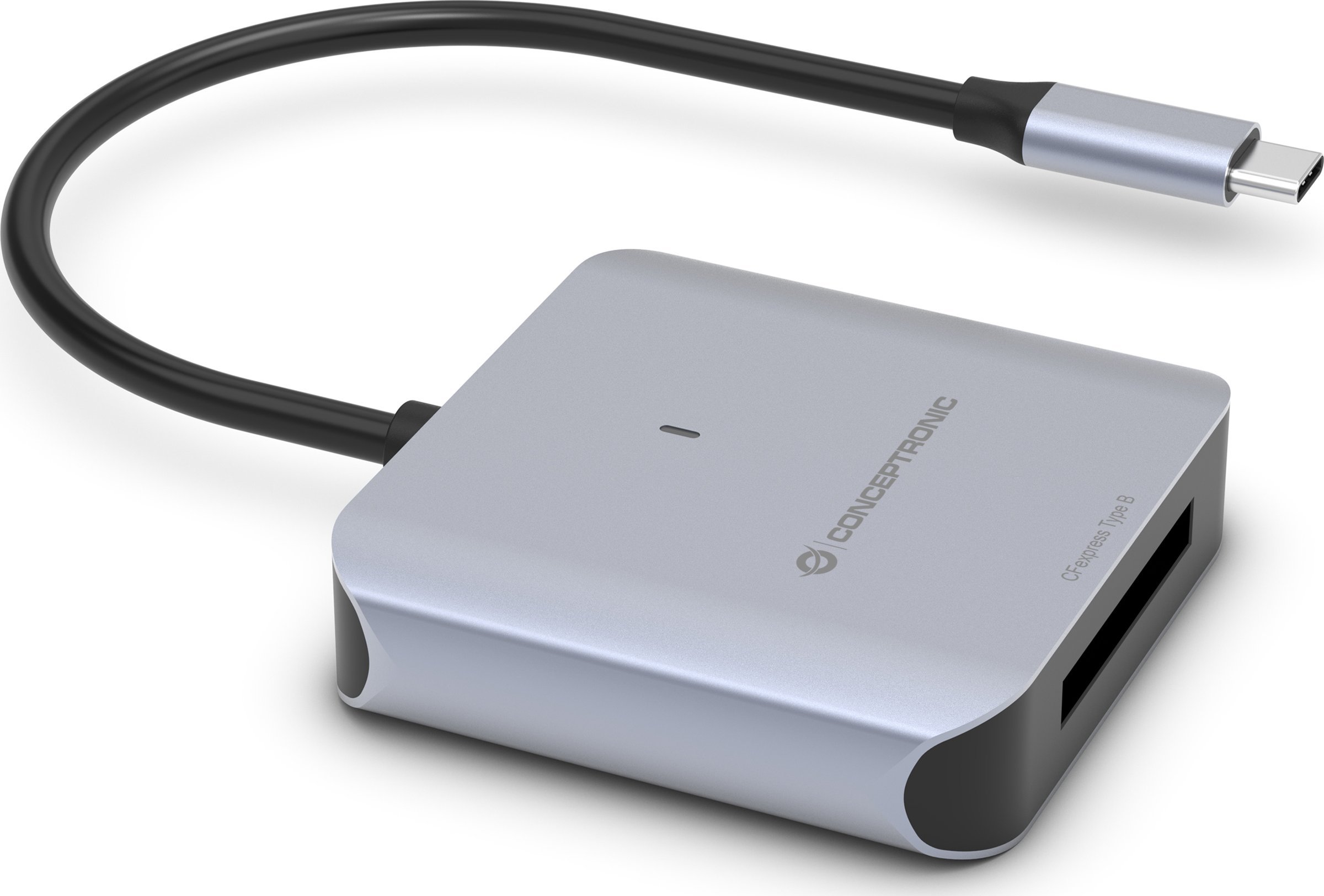 Читач на картички Conceptronic BIAN08G, CFexpress 2.0 Type B, USB 3.2 Gen 2, црна