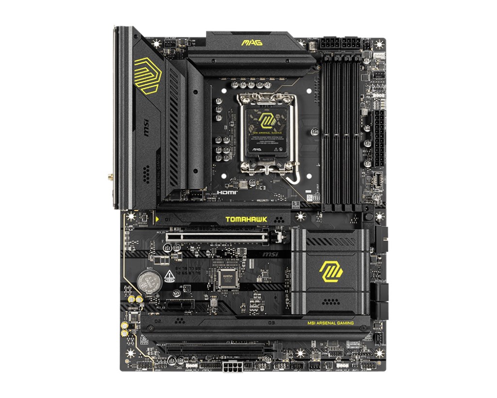 Pllakë amë MSI MAG B860 TOMAHAWK WIFI, Intel B860 LGA 1851 (Socket V1) ATX