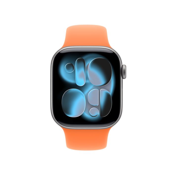 Apple Watch 42mm Sport Band, Clementine - S/M (SEASONAL)