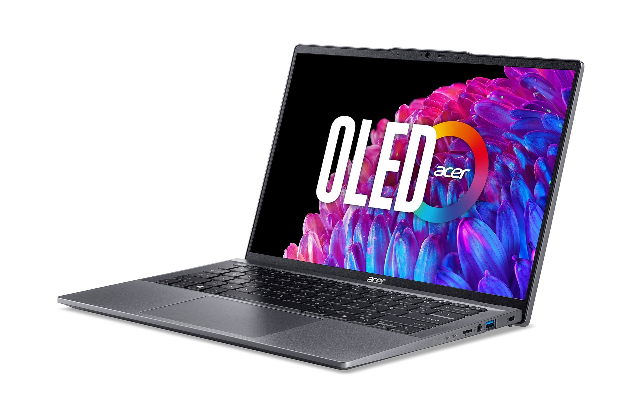 Laptop Acer Swift Go 14 SFG14-63-R3DW, 14", Ryzen 5-8645HS, 16GB RAM, 512GB SSD, Windows 11 Home, i hirtë