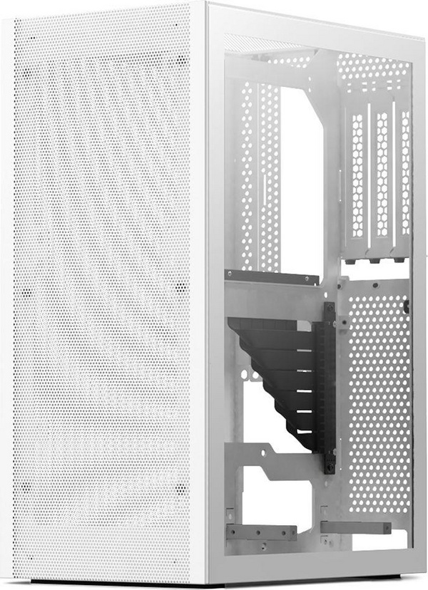 Kasë kompjuteri Ssupd Meshlicious TG (G99.OE759W.00), e bardhë