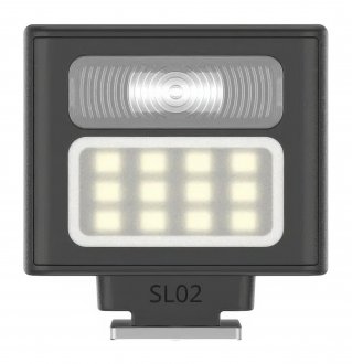 Dritë flash për kamera Ulanzi SL02 Spark Lite, montim flash, e zezë