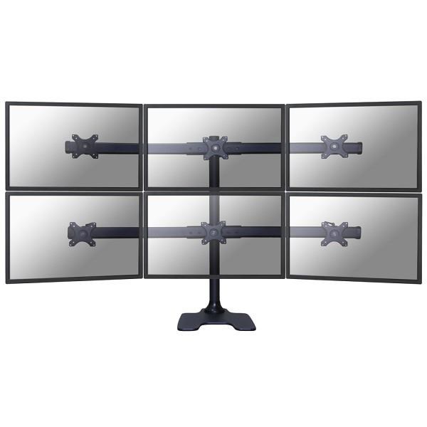 Mbajtëse monitori Neomounts FPMA-D700DD6, 10-27", 8 kg, e zezë