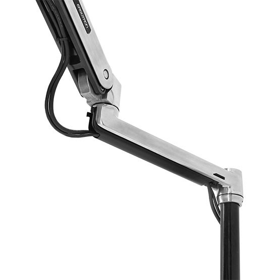 Mbajtëse për monitorë Ergotron WorkFit LX, 42", e zezë
