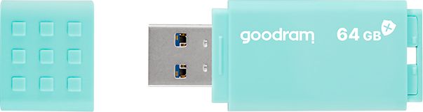 USB GoodRam UME3 CARE, 64GB, USB 3.0, e bardhë