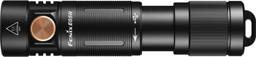 Elektrik dore Fenix E05R, LED, 400 lumens, i zi