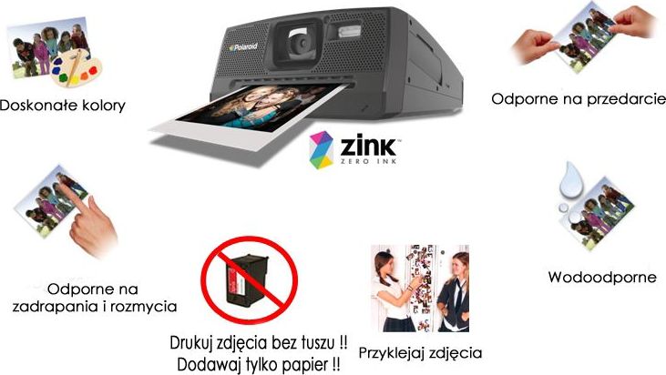 Letër printimi Zink Instant Insert SB6593, 7.6x5 cm, 20 fletë, shumëngjyrëshe