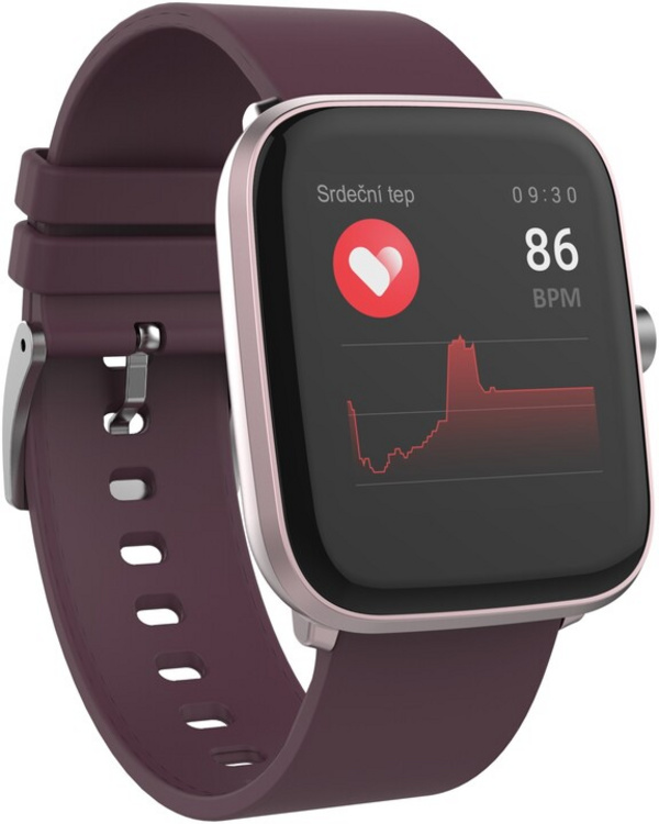 [OUTLET] Orë sportive iGET FIT F25, rozë