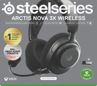 Kufje gaming SteelSeries Arctis Nova 3X Wireless, Xbox, pa tela, të zeza