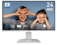Monitor MSI PRO MP2412W, 23.8", FHD, i bardhë