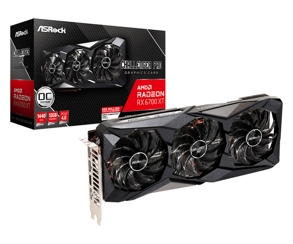 Kartelë grafike Asrock Challenger Radeon RX 6700 XT Pro 12GB OC AMD GDDR6