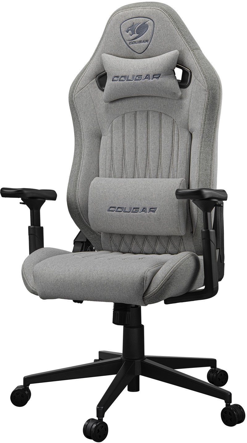Karrige gaming COUGAR Explore Royal Ash, ergonomike, e zezë gri