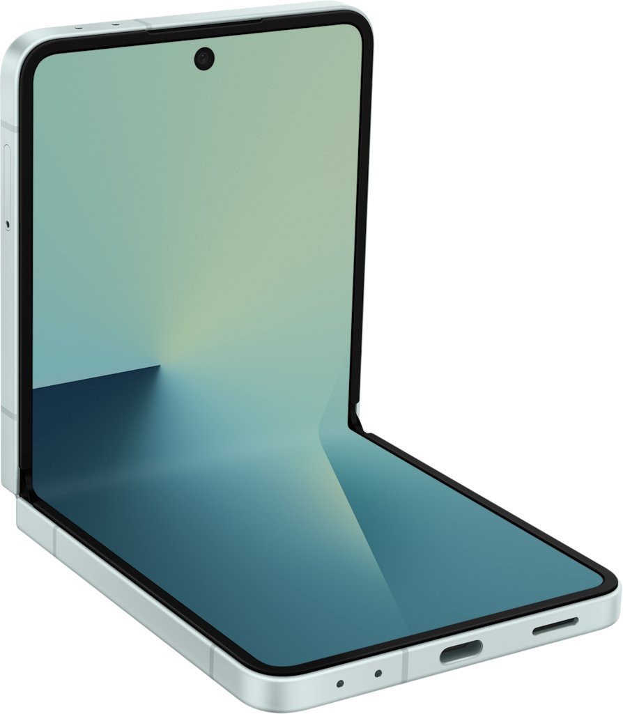 Telefoni Samsung Galaxy Z Flip7, ekran i palosshëm, 5G, i zi