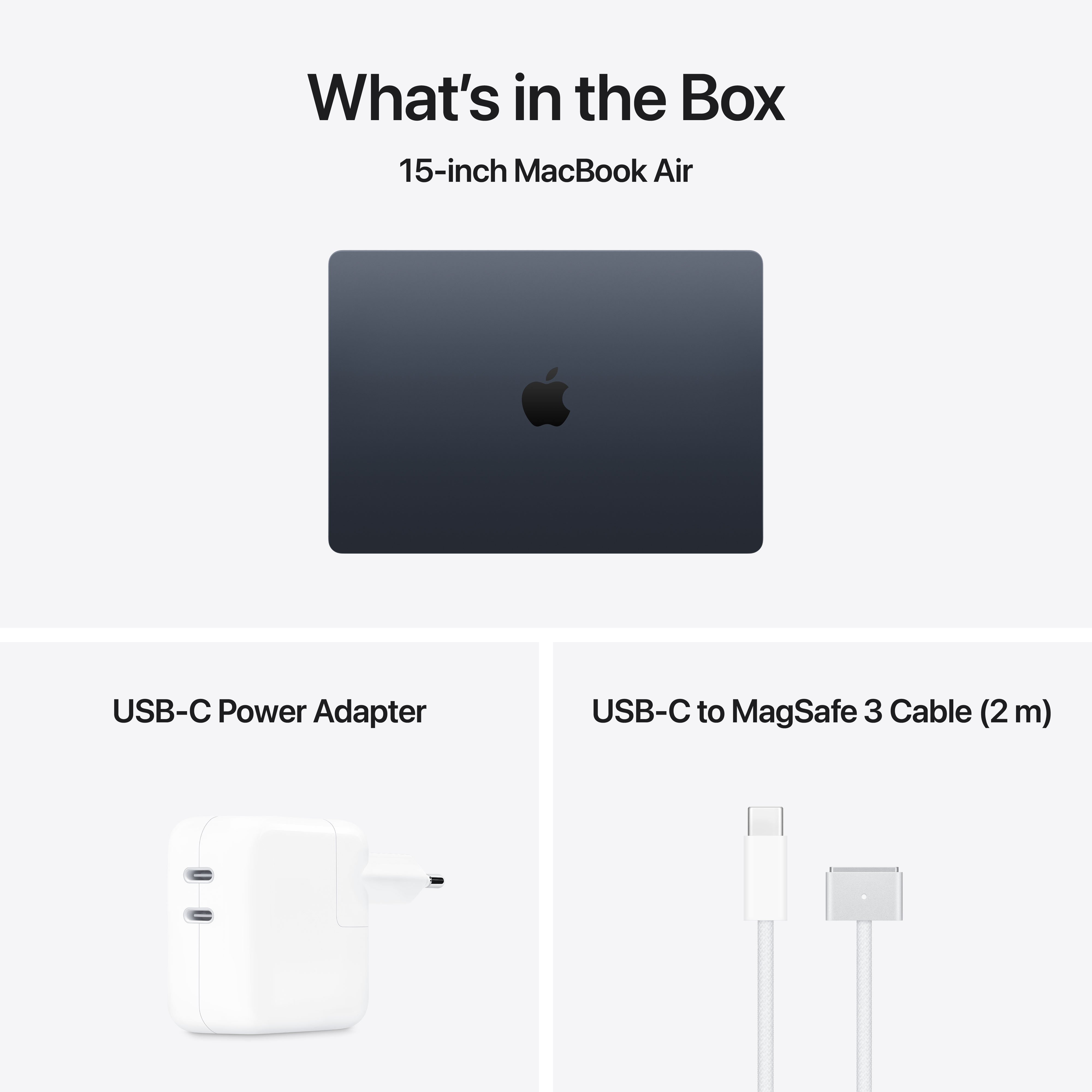 Apple Macbook Air, 15.3", M5 10-core, 16GB, 1TB, 10-core GPU, Midnight