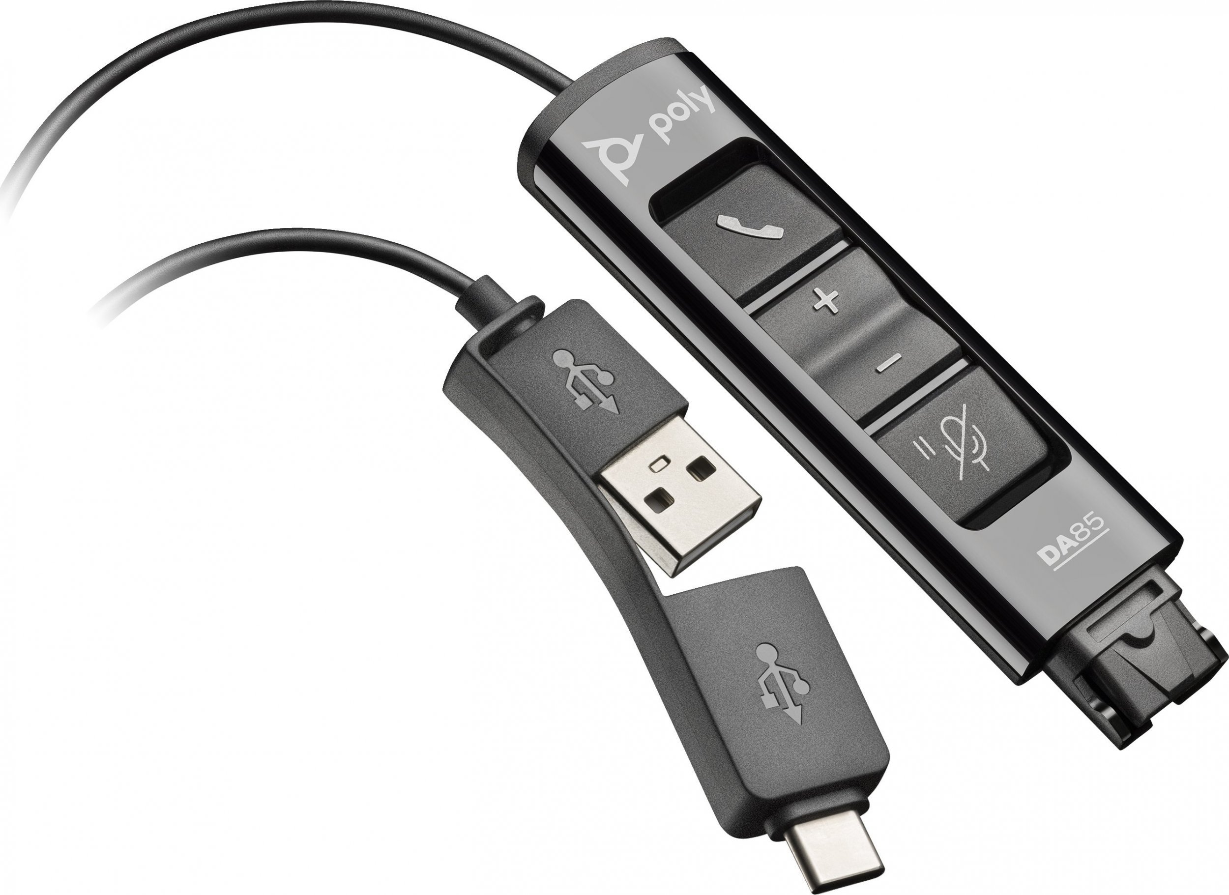 Adapter digjital Poly DA 786C7AA, USB A, USB C, i zi