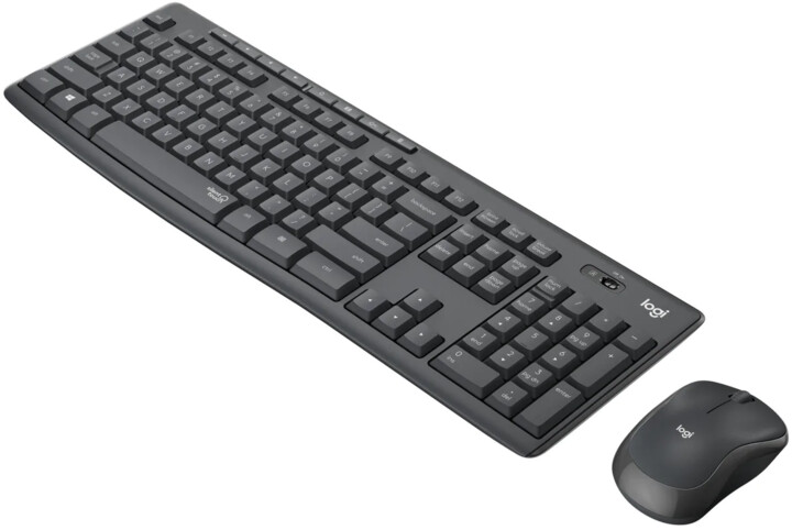 [OUTLET] Set (tastierë + maus) Logitech MK295 Silent, i zi