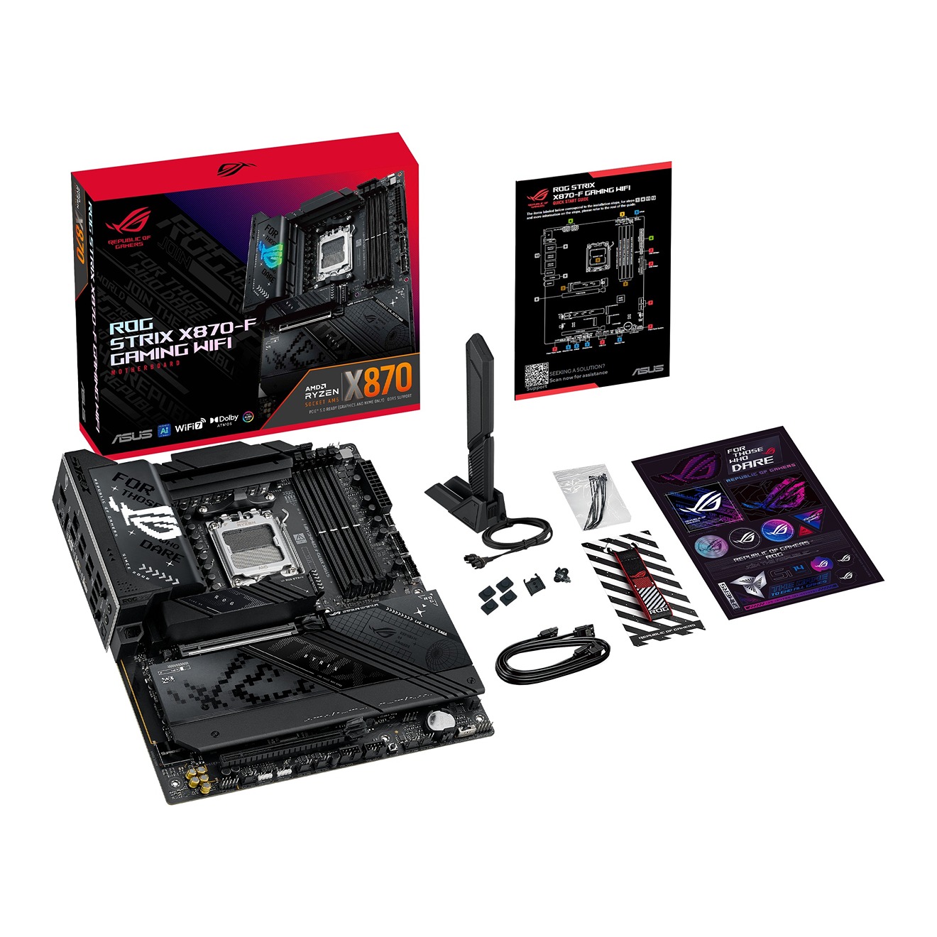 Pllakë amë ASUS ROG STRIX X870-F GAMING WIFI