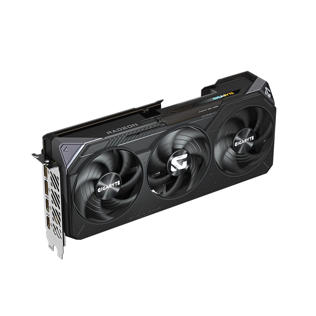 Kartë grafike Gigabyte Radeon RX 9070 Gaming OC, 16GB GDDR6, 256 bit, e zezë