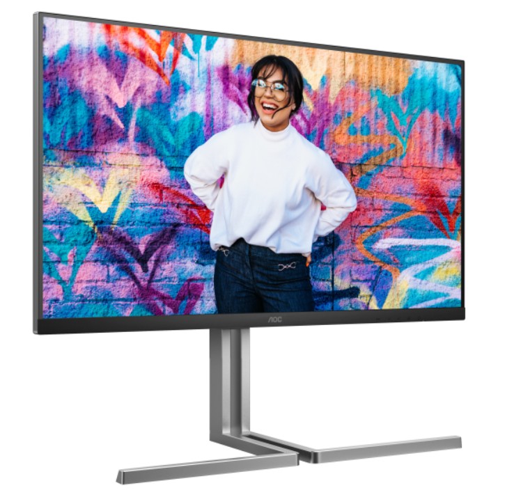 Monitor AOC U32U3CV, 31.5", 4K Ultra HD, 3840x2160, i zi