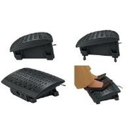 Mbështetëse këmbësh Fellowes Professional Series Climate Control, ergonomike, me rregullim lartësie, e zezë