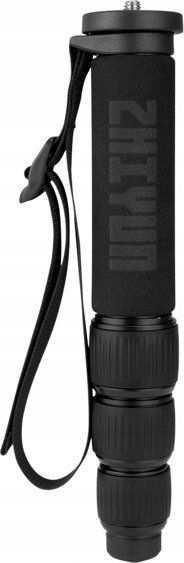 Monopod Zhiyun Mini, 28 65 cm, filetë 1/4" dhe 3/8", i zi
