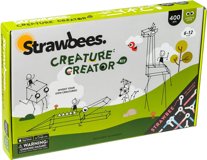 Lojë krijuese Strawbees Creature Creator