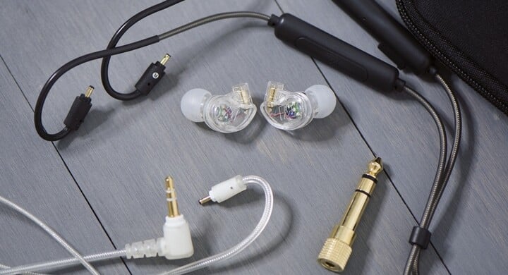 Dëgjuese MEE audio M6PRO 2nd gen. Combo, transparente