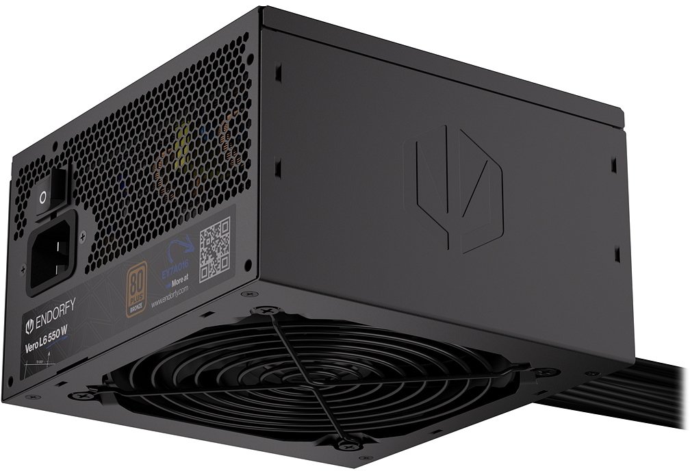 Напојување Endorfy Vero L6 EY7A016, 550W, ATX 3.1, црно