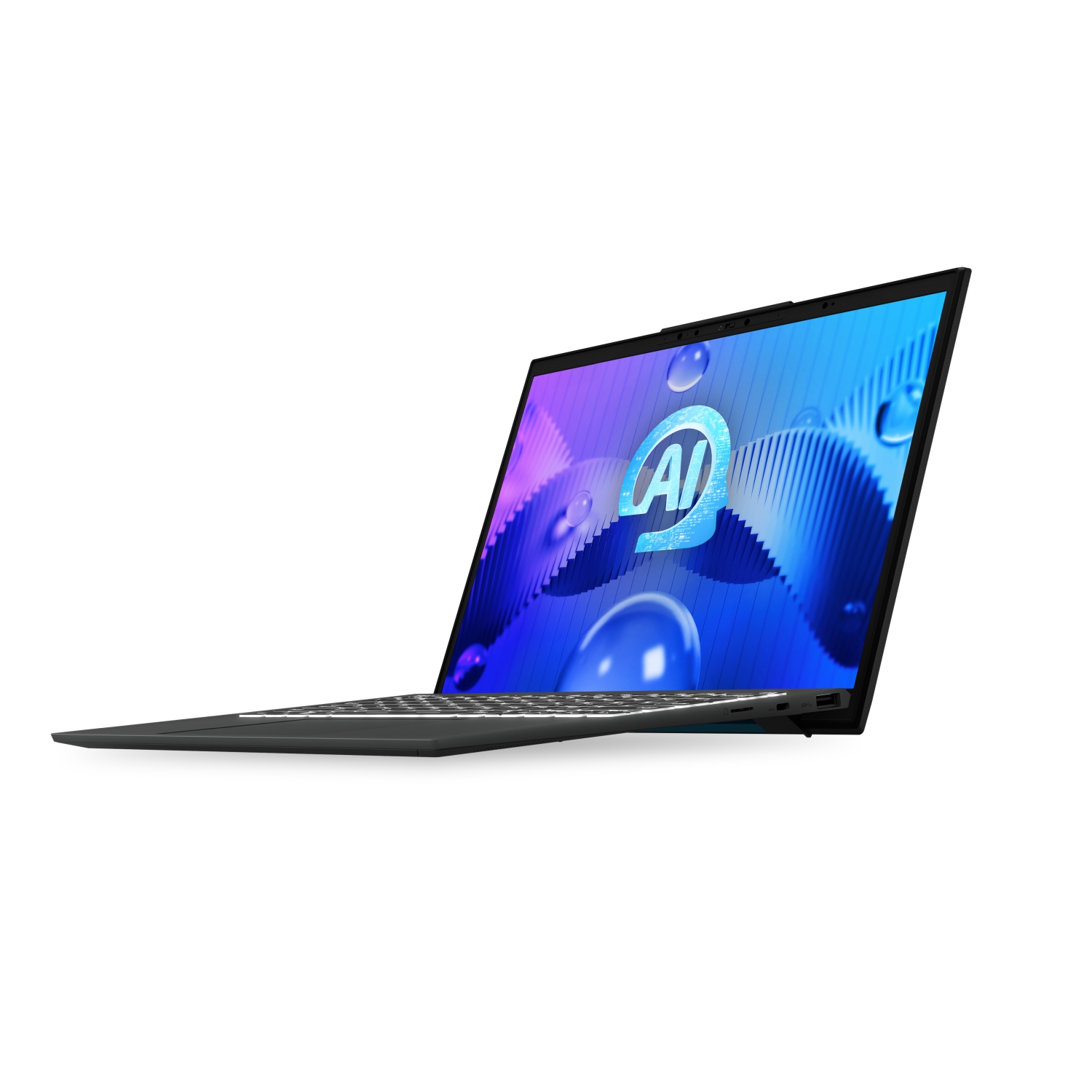 Laptop MSI Prestige13 AI Evo A1MG, 13,3", QHD+, Intel U7-155H, 32GB RAM, 1TB SSD, Intel Arc Xe, i hirtë