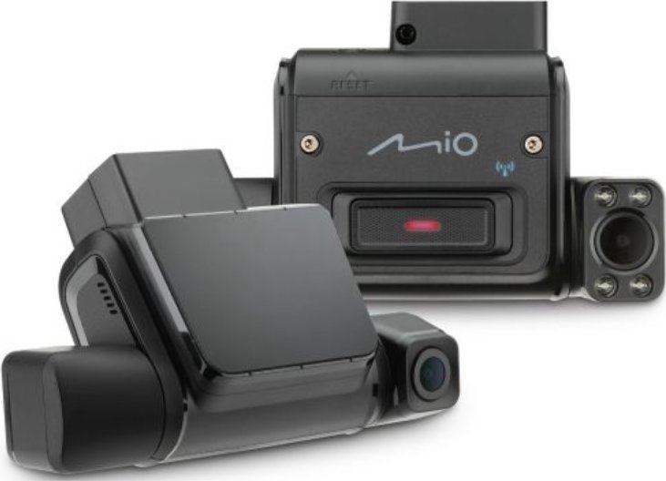 Kамера за безбедност за автомобил Mio MiSentry 12T, 3 камери, Full HD, GPS, црна