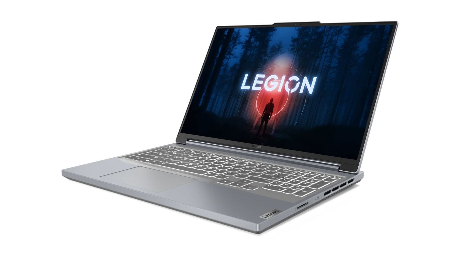 Laptop Lenovo Legion Slim, 16", AMD Ryzen 7 7840HS, 16 GB RAM, 512 GB SSD, NVIDIA GeForce RTX 4070, i hirtë