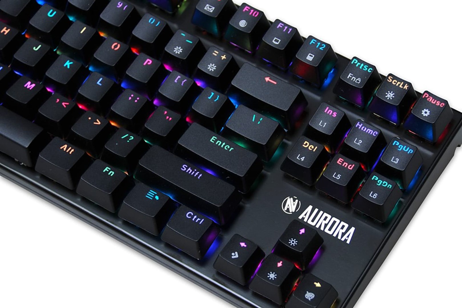 Tastierë iBOX Aurora K-2R, Blue Switch, RGB, e zezë
