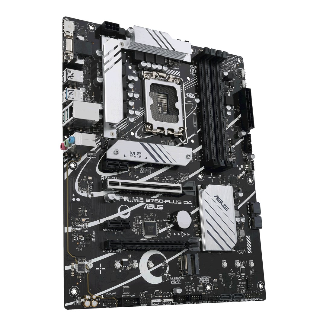 Pllakë amë ASUS PRIME B760-PLUS D4 Intel B760 LGA 1700 ATX