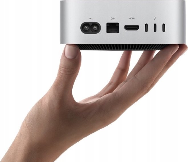 APPLE Mac mini M4 chip 10-core CPU and 10-core GPU, 24GB, 512GB SSD