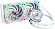 Sistem ftohës me ujë Valkyrie Dragonfang 240 ARGB, radiator 240 mm, 2x 120 mm, i bardhë