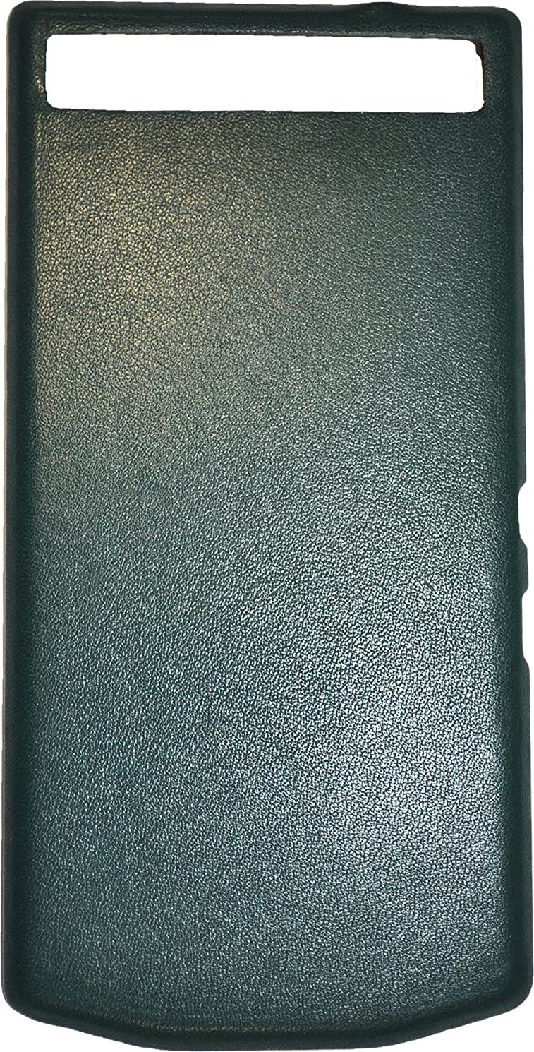 Kapak baterie Blackberry Porsche Design P9982, lëkurë, june bug green