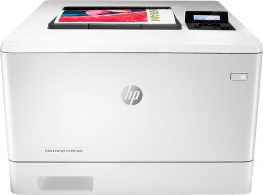 Printer HP LaserJetPro M454dn (W1Y44A), A4, 600 x 600 dpi, me ngjyra, i bardhë
