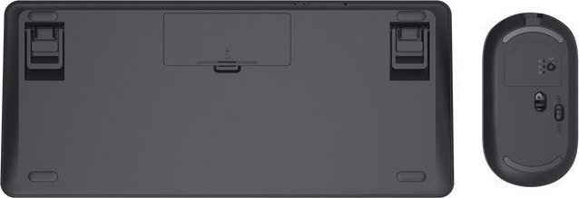 Сет тастатура и глушец Траст Lyra 24843, безжичен, Блутут, црн