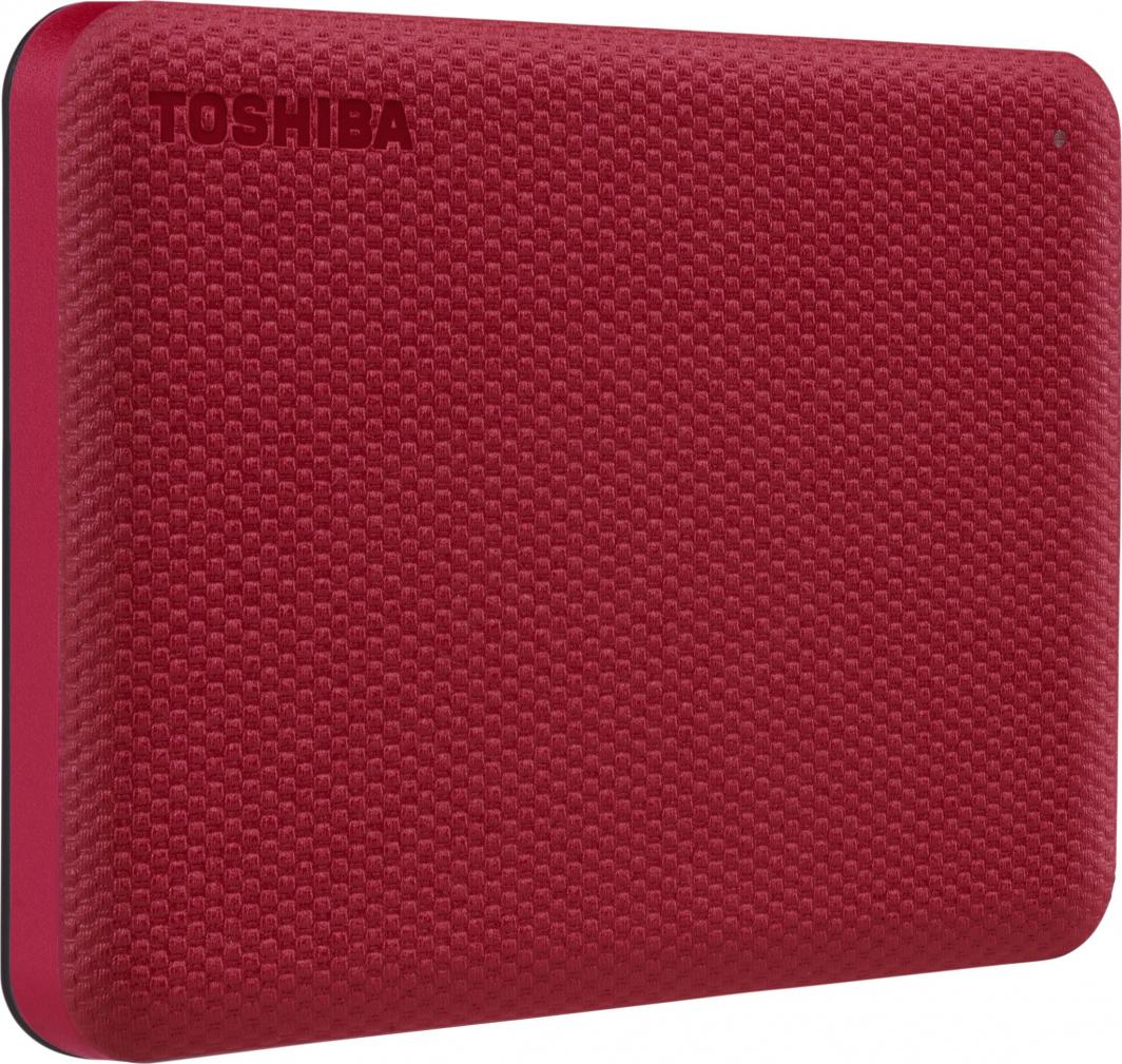 Disk i jashtëm Toshiba Canvio Advance (HDTCA40ER3CA), 4TB, i kuq