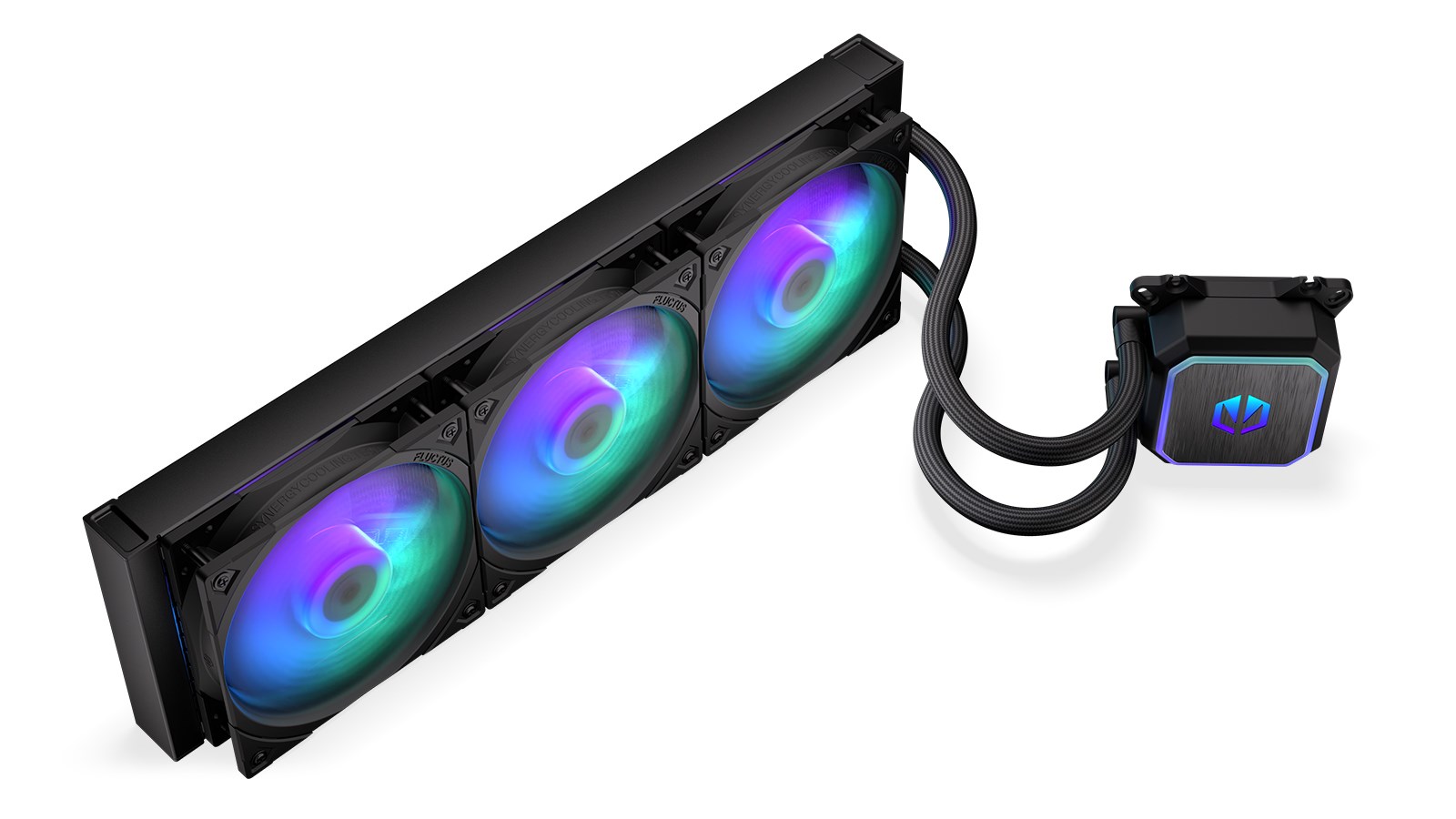 Ftohës me ujë ENDORFY Navis F360 ARGB, 1800 RPM, i zi