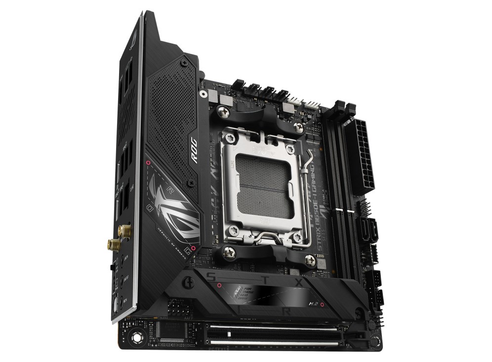 Pllakë amë ASUS ROG STRIX B650E-I Gaming WiFi AMD B650 Socket AM5 mini ITX